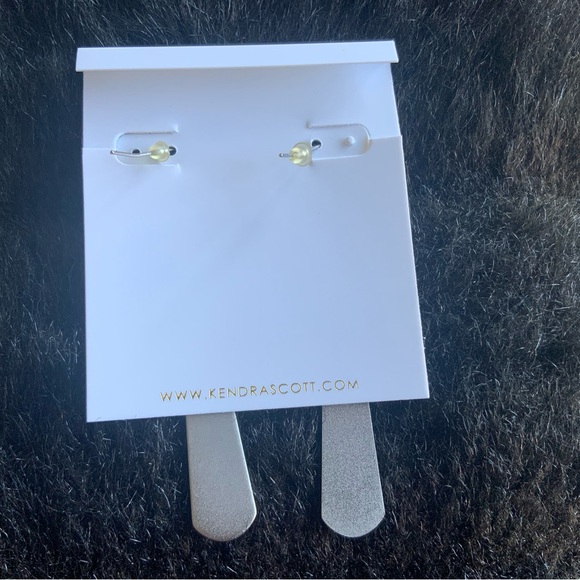 Brand New Kendra Scott Earrings in Bag. Silver Drop Dangle - Picture 2 of 4